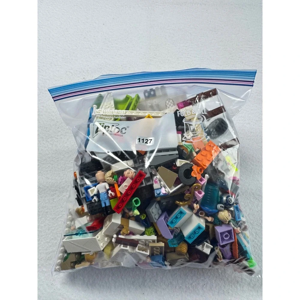 Creative Play LEGO 2LBS Bulk Bricks Minifigures Multicolor Mixed Lot Bag